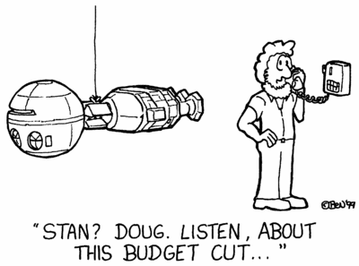 About the budget cut...